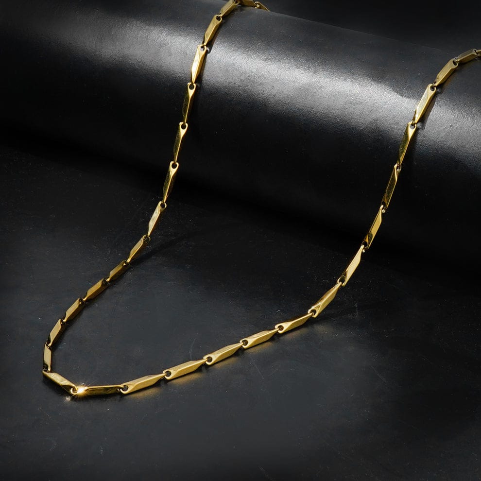 Golden Rice Chain For Men