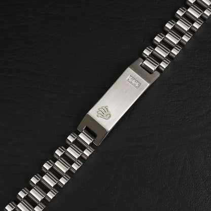 Silver RLX Crown Jubilee Bracelet