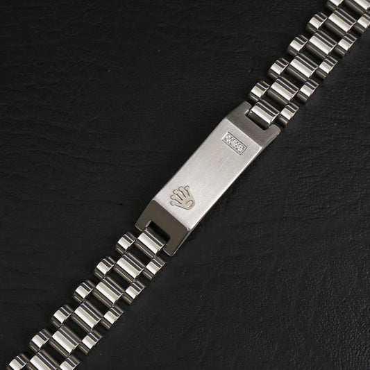 Silver RLX Crown Jubilee Bracelet