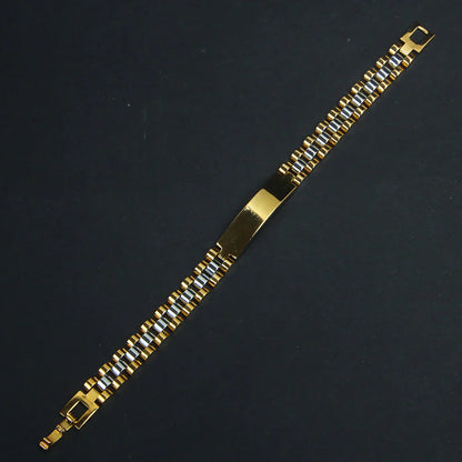 Golden Silver RLX Bracelet