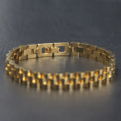 Golden RLX Plain Bracelet