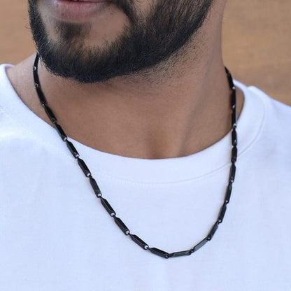 Black Rice Chain For Men