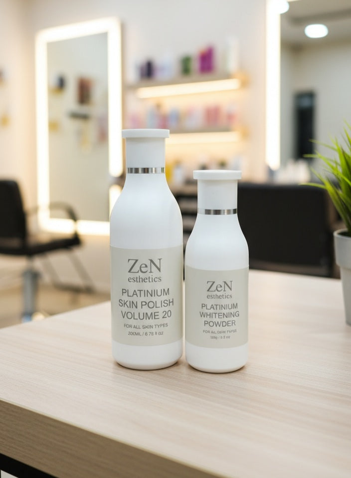 Platinum Whitening Skin Polish Kit With 100% Results (Mercury Free)